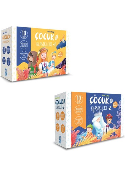 Mavi Kirpi 3. Sınıf Çocuk Klasikleri 2 Set 20 Kitap