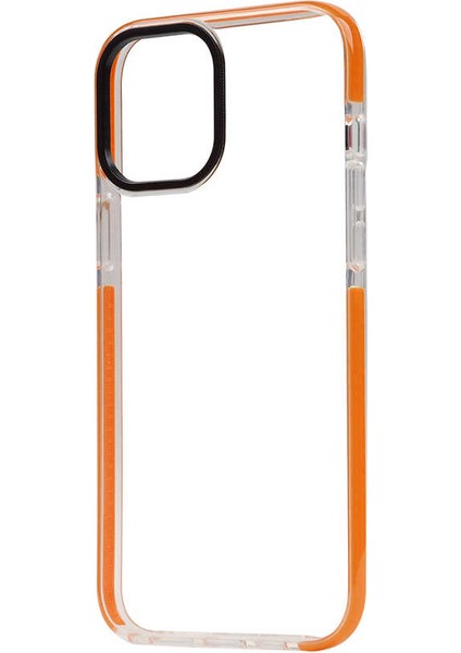 iPhone 12 Uyumlu Joec Punto Kapak-Turuncu