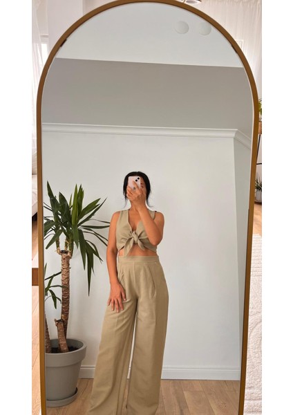 Crop Bağcıklı Takım