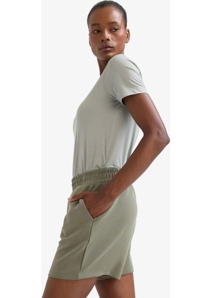 fit Standart Fit Sporcu Kısa Paça Modal ŞORT F5001AX25SM