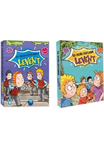 Levent Ilk Okuma Kitaplarım 1. ve 2. Set (20 Kitap)