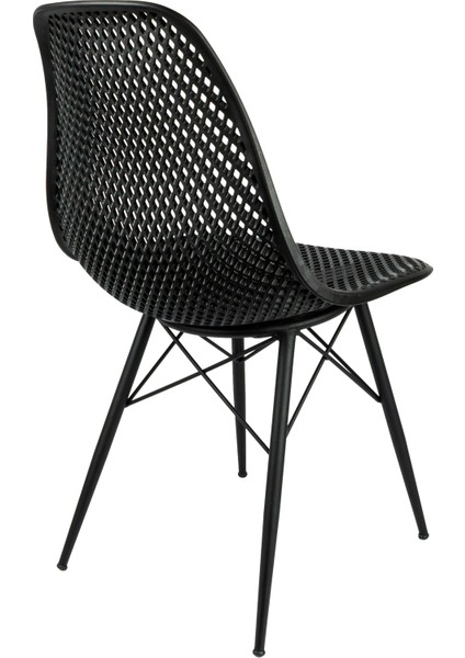 Safir Sandalye – Metal Ayaklı Modern Mutfak Kafe Restoran Ofis Sandalyesi