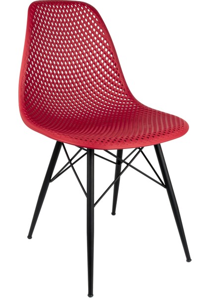 Safir Sandalye – Metal Ayaklı Modern Mutfak Kafe Restoran Ofis Sandalyesi