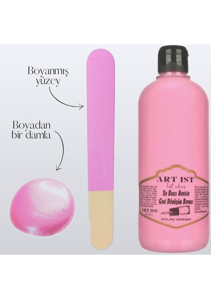 Geri Dönüşüm Boyaları 500ML - 008 Pamuk Şeker
