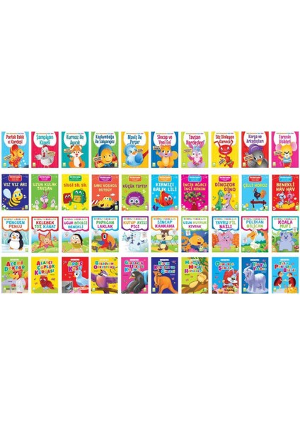 Ema Mini Fabl Masallar 40 Kitap (1. ve 2. Sınıf)