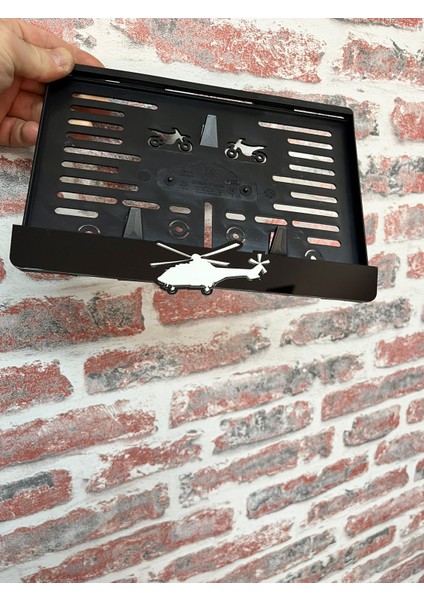 3ADİJİTAL Helikopter Pleksi Motor Plakalığı