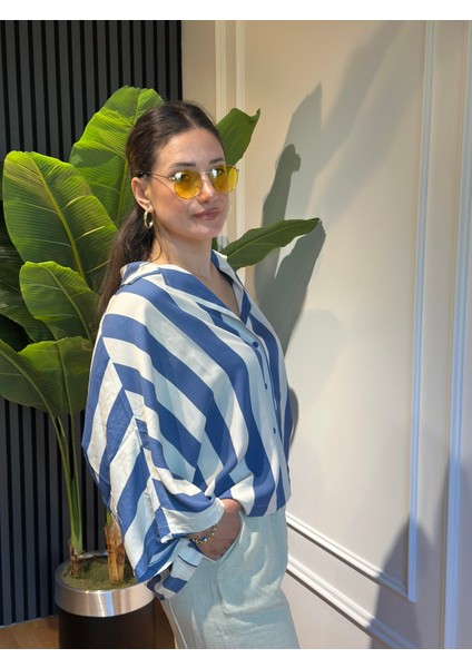 Mavi Çizgili Gömlek fiyatları