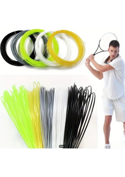 Flatpro Yuvarlak Tenis Raket Kordajı (Flat Kordaj -12M)