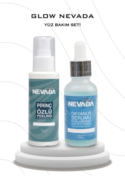 Yüz Bakım Seti Peeling & Hyalüronik Asit