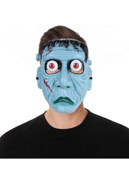 Frankenstein Temalı Sallanan Oynar Gözlü Maske modelleri