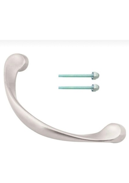 Saten Ay Çekme Kol Çelik Kapı Dış Kapı Kolu Tutma Kulpu Saplamalar Dahil toplam ölçü 17 cm delikten deliğe 14 cm LÜTFEN SİPARİŞ VERMEDEN SİZİN ÖLÇÜLERİNİZLE UYUMLULUĞUNU KONTROL EDELİM