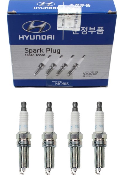 Orijinal Buji Iridyum Hyundaı I30 / I40 / IX35 1.6 / Kıa Sportage ( 4 Adet ) 18846-10060