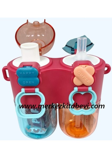 Vagonlife 800 ml Matara Suluk Yeşil- Pembe 2 Li fiyatları