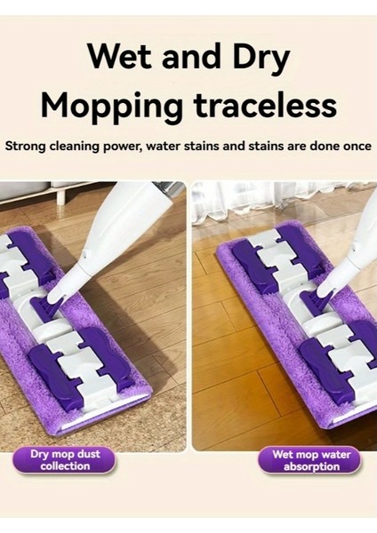 Mandallı Sprey Mop – Pratik ve Hijyenik Temizlik Çözümü!