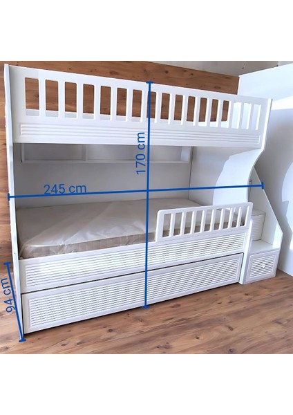 Pancur Model Çocuk Ranzası