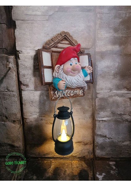 Fenerli Welcome Cücesi Dekoratif Kapı ve Duvar Süsü Farklı Renklerde fiyatları