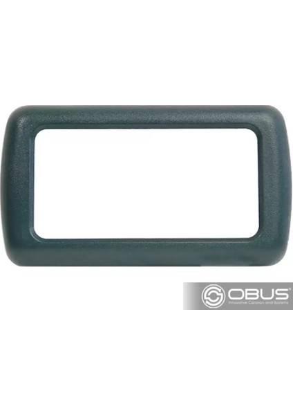 Obus Karavan Anahtar -Priz Çerçevesi Cbe MAC2NL 2 Soft Kare Çiftli Çerçeve