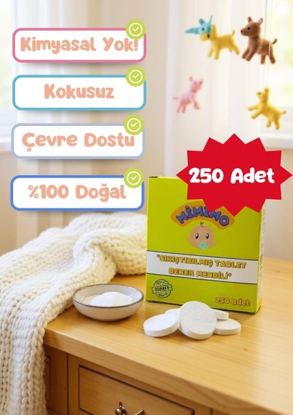 Lioris Sihirli Tablet Islak Mendil 250 Adet x 2 Kutu