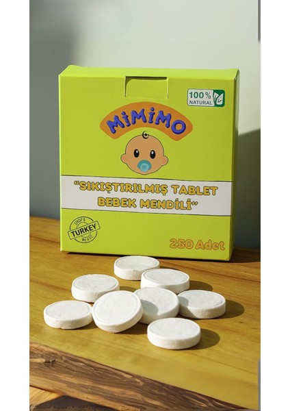 Lioris Sihirli Tablet Islak Mendil 250 Adet x 2 Kutu