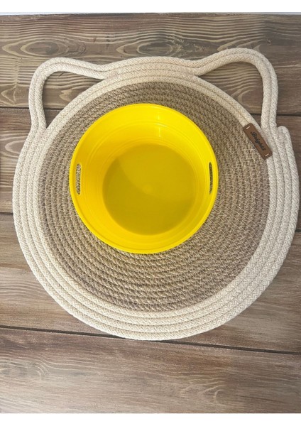Kedi Köpek Evcil Hayvan Beslenme Paspası 2'li Kedi Küçük Irk Köpek Mama Altlığı 35 cm fırsatları