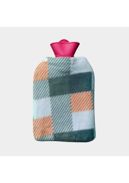2 Litre Polar Kılıflı Sıcak Su Torbası 1. Sınıf Kavuçuk Malzeme (3791)