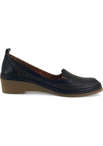 330 Hakiki Deri Günlük Kadın Babet-Siyah modelleri