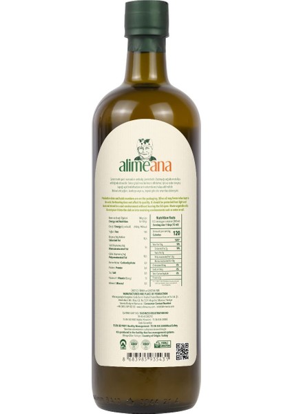 Virgin Cam Şişe Natürel Sızma Zeytinyağı 1000ML fiyatları