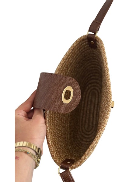 Solana Hasır Clutch Çanta indirimleri