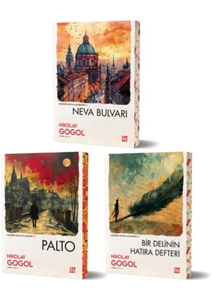 Nikolay Gogol Seti 3 Kitap