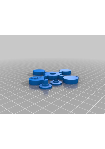 Fıdget Spınner With 3D Printable Bearings - Azaltıcı Döner Mekanizma THN2398244