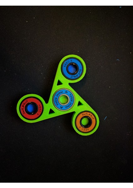 Tri-Spinner Fidget Oyuncak - Yüksek Hızlı ve Dayanıklı THN1975387