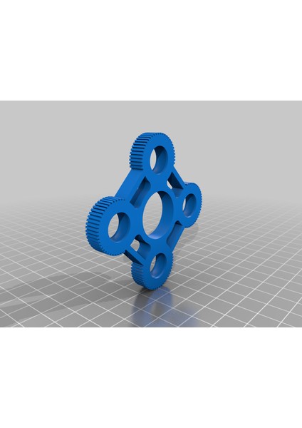 Diamond Quad Fidget Spinner - Azaltıcı Döner Mekanizma THN2227988