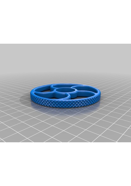 Yuvarlak Fidget Spinner (Abd Olmadan) - Azaltıcı Döner Mekanizma THN2424623