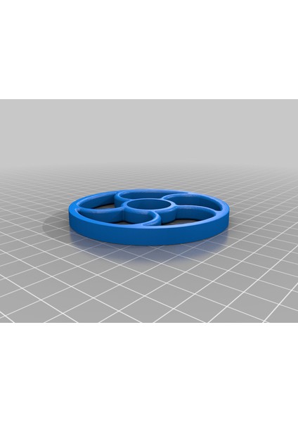 Yuvarlak Fidget Spinner (Abd Olmadan) - Azaltıcı Döner Mekanizma THN2424623