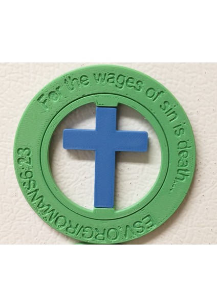 Gospel Coin Spinner Tract-Yerinde Baskı THN5318184