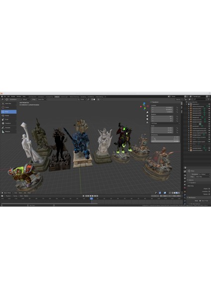 World Of Warcraft Wow Satranç Seti Parçaları - Wmv Modelleri THN4458269