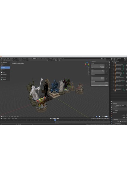 World Of Warcraft Wow Satranç Seti Parçaları - Wmv Modelleri THN4458269