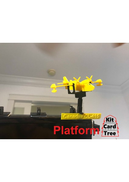 SERDAN21 Tarafından Canadair CL-415 Için Kit Kart Ağacı Platformu THN5262178