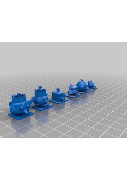 #chess #tinkercad Anger Birds Alanı (Angry Birds Alanı) THN20143 modelleri