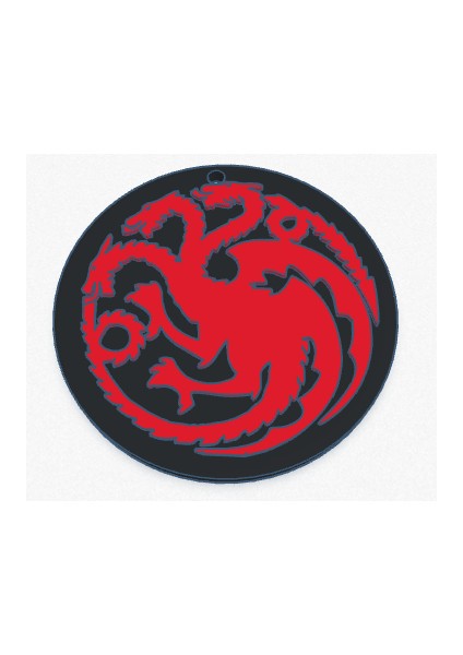 Ejderha Sigil Anahtar Zinciri THN5606167
