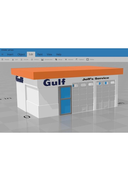 Gulf Service Istasyonu 70er ve 80er THN4969314 fırsatları