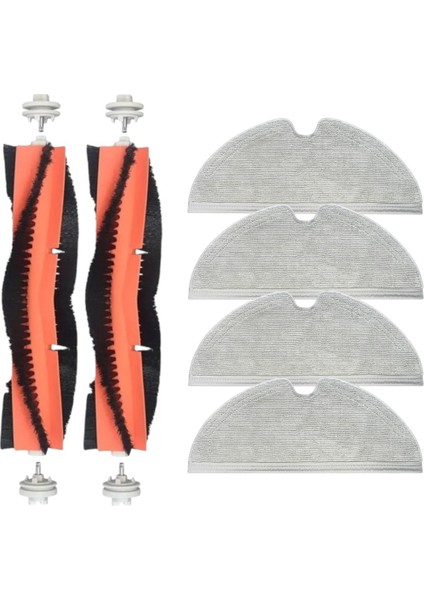 Xiaomi Vacuum Mop 2 Pro + ( Plus ) (STYTJ02ZHM) Robot Süpürge ile Uyumlu 6'lı Yedek Parça Seti