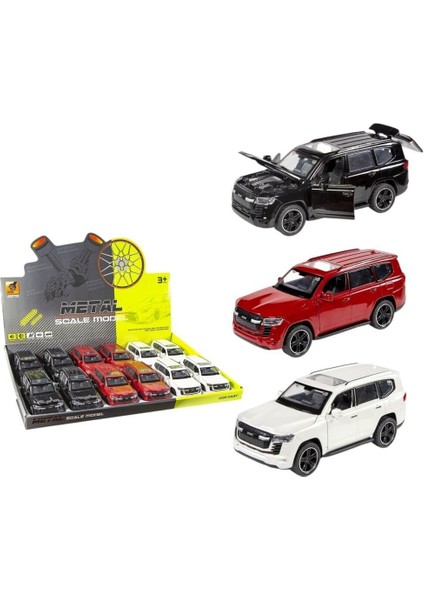 KM-3261D Vardem Çek Bırak 1:32 Işıklı ve Sesli Metal Land Jeep fırsatları