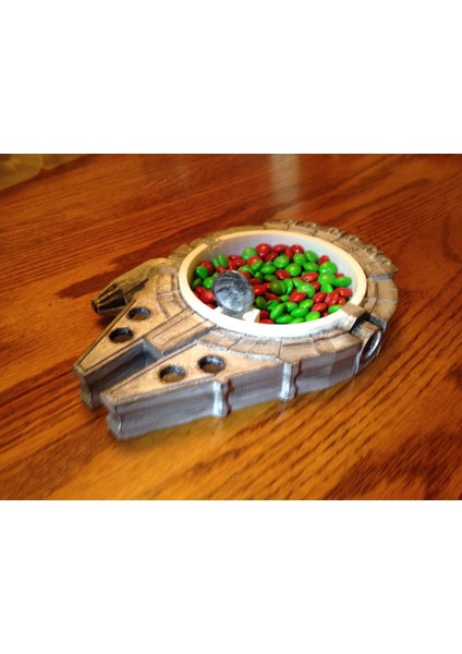 Millennium Falcon Candy Cans ile Uydu Kaşıkla #countertopchallenge THN723451 indirimleri