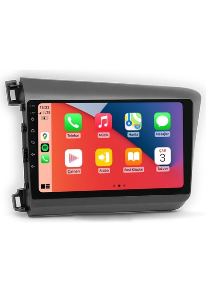 Honda Civic Fb7 Multimedya (2012-2015) 4 GB Ram 32 GB Hafıza 4 Çekirdek Navigold