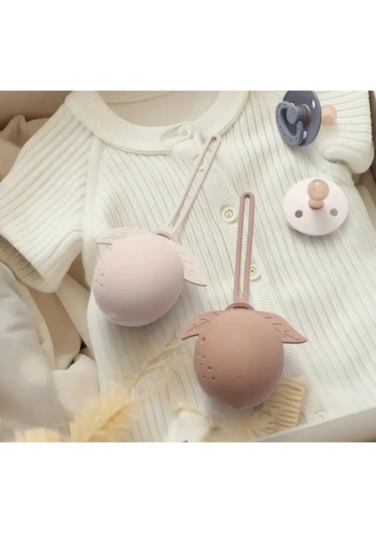 Silikon Emzik Saklama Kutusu->bej modelleri