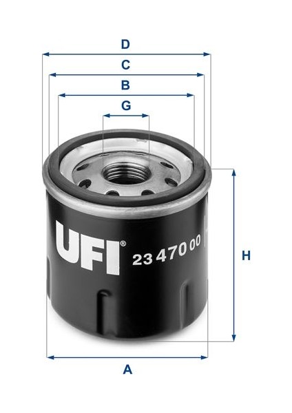 Yağ Filtresi Clıo I -Iı-Iıı - Kng-Express-Twng-Modus-Sandero 1.2 - 1.2 16V