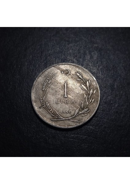 399636860AACEA8772 1957 Menderes 1lira Haliye Eski Madeni Para fırsatları