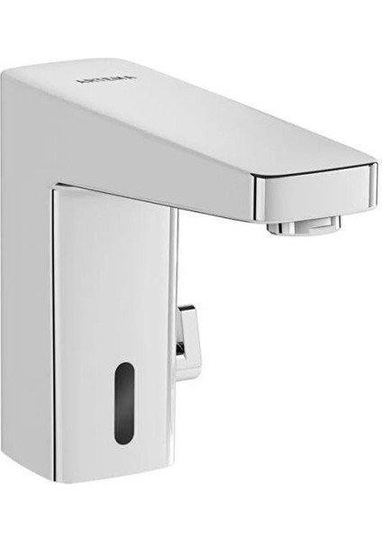 Root Square Temassız Çift Su Girişli Elektrikli Lavabo Bataryası A47128