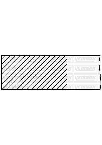 Motor Segmanı Clıo 1.2 16V D4F Std 69.00 mm